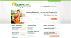 Desktop Screenshot of blumenladen.org
